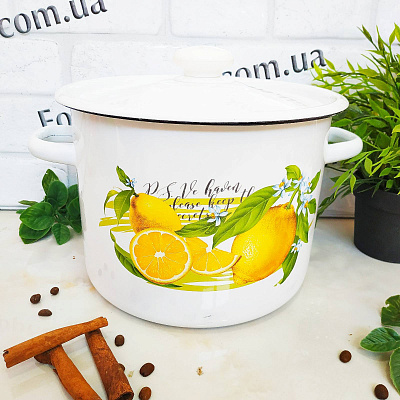 Кастрюля эмалированная 9 л 1621/2 Микс ✅ базовая цена 689.24 грн. ✔ Опт ✔ Скидки ✔ Заходите! - Интернет-магазин ✅ Фортуна-опт ✅