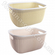 Корзина для белья с ручками 43 х 31 х 21  - 85476 ✅ базовая цена 211.90 грн. ✔ Опт ✔ Скидки ✔ Заходите! - Интернет-магазин ✅ Фортуна-опт ✅