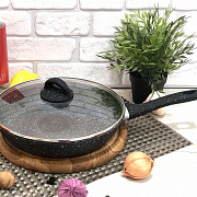 Сковорода с мраморным покрытием 24см А-плюс 1512 ✅ базовая цена $13.37 ✔ Опт ✔ Скидки ✔ Заходите! - Интернет-магазин ✅ Фортуна-опт ✅