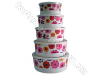 Набор судочков меламин A - Plus - 3053 - 5 шт ✅ базовая цена 84.62 грн. ✔ Опт ✔ Скидки ✔ Заходите! - Интернет-магазин ✅Фортуна-опт ✅