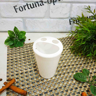 Подставка стакан для зубных щеток 04003 ✅ базовая цена 23.47 грн. ✔ Опт ✔ Скидки ✔ Заходите! - Интернет-магазин ✅ Фортуна-опт ✅