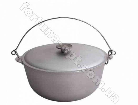 Казан алюминиевый туристический с дужкой Биол К 0800 т - 8 л ✅ базовая цена 289.37 грн. ✔ Опт ✔ Скидки ✔ Заходите! - Интернет-магазин ✅ Фортуна-опт ✅