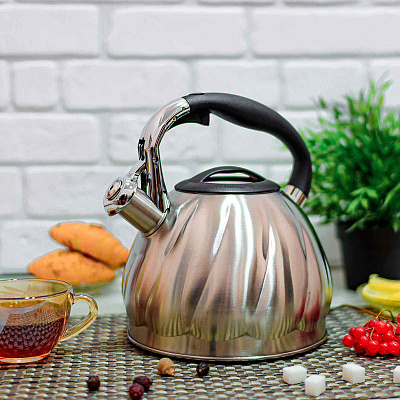 Чайник со свистком Edenberg EB - 1906 ✅ базовая цена $15.89 ✔ Опт ✔ Скидки ✔ Заходите! - Интернет-магазин ✅ Фортуна-опт ✅