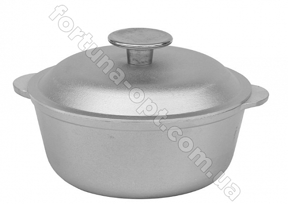 Казан алюминиевый с крышкой Биол K 0600 - 6 л ✅ базовая цена 204.60 грн. ✔ Опт ✔ Скидки ✔ Заходите! - Интернет-магазин ✅ Фортуна-опт ✅