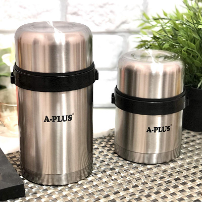 Термос пищевой с широким горлом A-Plus 1664 - 1000 мл ➜ фото ➜ розн цена $7.22 -Интернет-магазин ✅ Fortuna-opt.com.ua. ✅