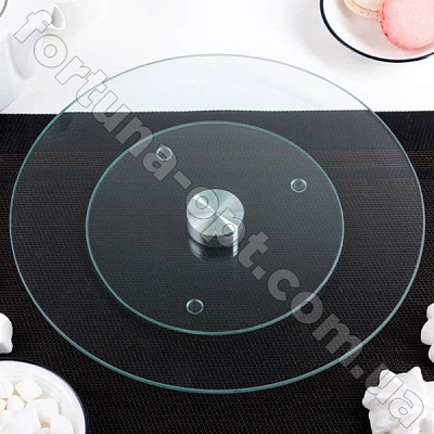 Тортовница на крутящейся ножке - 6841 ✅ базовая цена 163.01 грн. ✔ Опт ✔ Скидки ✔ Заходите! - Интернет-магазин ✅ Фортуна-опт ✅