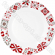 Тарелка керамическая №8 Изысканность 300882-02 ✅ базовая цена 30.97 грн. ✔ Опт ✔ Скидки ✔ Заходите! - Интернет-магазин ✅ Фортуна-опт ✅