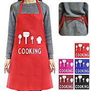 Фартук тканевый с карманом "Kitchen" 73*69см 84847 ✅ базовая цена $1.94 ✔ Опт ✔ Скидки ✔ Заходите! - Интернет-магазин ✅ Фортуна-опт ✅