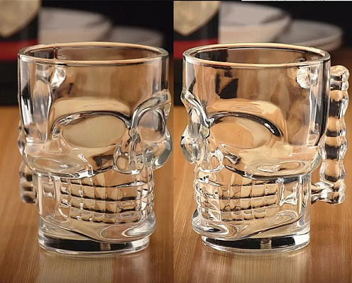 Пивной бокал "Череп" 500 мл 2 шт/набор Stenson - 29801 ✅ базовая цена $4.13 ✔ Опт ✔ Скидки ✔ Заходите! - Интернет-магазин ✅ Фортуна-опт ✅