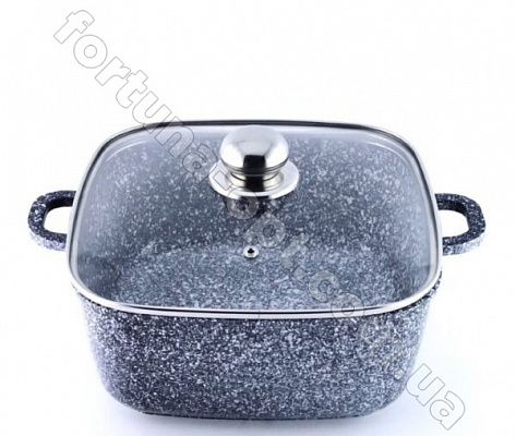 Казан с гранитным покрытием Benson BN - 320 - 3 л ✅ базовая цена $15.19 ✔ Опт ✔ Скидки ✔ Заходите! - Интернет-магазин ✅ Фортуна-опт ✅