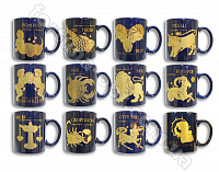 Чашка керамическая 350 мл Знаки Зодиака Elina EL - 2031  ✅ базовая цена 35.60 грн. ✔ Опт ✔ Скидки ✔ Заходите! - Интернет-магазин ✅ Фортуна-опт ✅