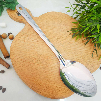Ложка кухонная из нержавеющей стали A-Plus - 0221 ✅ базовая цена $0.69 ✔ Опт ✔ Скидки ✔ Заходите! - Интернет-магазин ✅ Фортуна-опт ✅