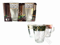 Чашка Капучино  300 мл 2шт/наб 8237 ✅ базовая цена 70.90 грн. ✔ Опт ✔ Скидки ✔ Заходите! - Интернет-магазин ✅ Фортуна-опт ✅