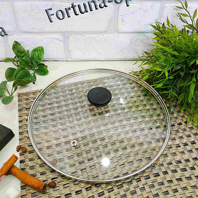 Крышка для сковородки A-Plus - 28 см 0028 ✅ базовая цена $2.40 ✔ Опт ✔ Скидки ✔ Заходите! - Интернет-магазин ✅ Фортуна-опт ✅