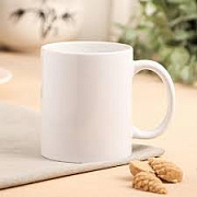 Чашка из керамики 340 мл "Белая" 13622-01 ✅ базовая цена 48.41 грн. ✔ Опт ✔ Скидки ✔ Заходите! - Интернет-магазин ✅ Фортуна-опт ✅