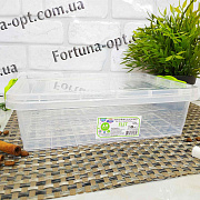 Судок пищевой низкий с защелками 3 л - 0160 ✅ базовая цена 63.21 грн. ✔ Опт ✔ Скидки ✔ Заходите! - Интернет-магазин ✅Фортуна-опт ✅