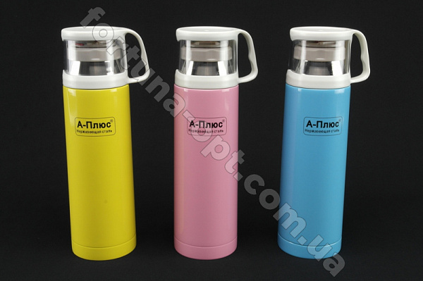 Термос нержавеющий A-Plus 1779 - 500 мл ➜ фото ➜ розн цена $4.17 - Интернет-магазин ✅ Fortuna-opt.com.ua. ✅