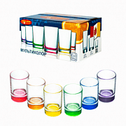 Стопка 57мл "Мультиколор" 6шт/наб 8382 ✅ базовая цена 141.26 грн. ✔ Опт ✔ Скидки ✔ Заходите! - Интернет-магазин ✅ Фортуна-опт ✅