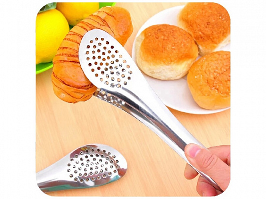 Щипцы нержавеющие кухонные овал 304/2 (ш1 1-418) ✅ базовая цена 29.24 грн. ✔ Опт ✔ Скидки ✔ Заходите! - Интернет-магазин ✅ Фортуна-опт ✅