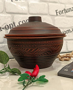   Супник кр глина 2,5 л  7784 ✅ базовая цена 149.18 грн. ✔ Опт ✔ Скидки ✔ Заходите! - Интернет-магазин ✅ Фортуна-опт ✅