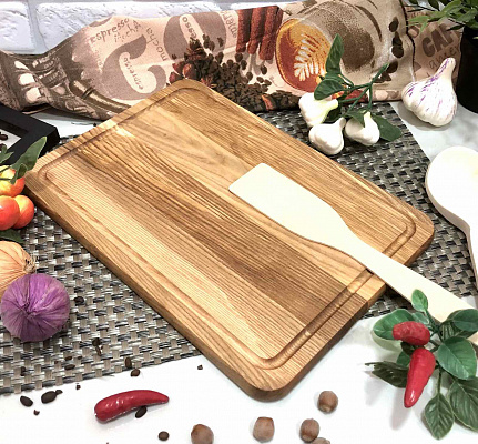 Доска разделочная Дуб 30*45см -3045дп ✅ базовая цена 243 грн. ✔ Опт ✔ Скидки ✔ Заходите! - Интернет-магазин ✅ Фортуна-опт ✅