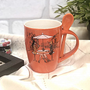 Чашка керамическая в коробке. 320 мл Кафе - 2750  ✅ базовая цена 50.10 грн. ✔ Опт ✔ Скидки ✔ Заходите! - Интернет-магазин ✅ Фортуна-опт ✅