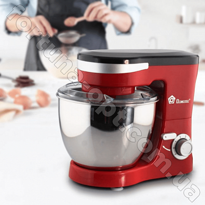 Планетарный тестомес миксер бытовой Domotec MS-1368 на 4 л  ✅ базовая цена $59.18 ✔ Опт ✔ Скидки ✔ Заходите! - Интернет-магазин ✅ Фортуна-опт ✅