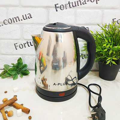 Электрочайник A-Plus - 1689 ✅ базовая цена $6.52 ✔ Опт ✔ Скидки ✔ Заходите! - Интернет-магазин ✅ Фортуна-опт ✅