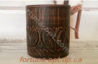 Стакан офисный из красной глины -400 мл ✅ базовая цена 18 грн. ✔ Опт ✔ Скидки ✔ Заходите! - Интернет-магазин ✅ Фортуна-опт ✅