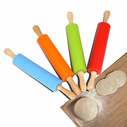 Скалка силиконовая с деревянными ручками Frico FRU - 847 ✅ базовая цена $3.62 ✔ Опт ✔ Скидки ✔ Заходите! - Интернет-магазин ✅ Фортуна-опт ✅