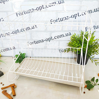 Сушилка для посуды алюминиевая двухъярусная - 1878  ✅ базовая цена293.40 грн. ✔ Опт ✔ Скидки ✔ Заходите! - Интернет-магазин ✅ Фортуна-опт ✅