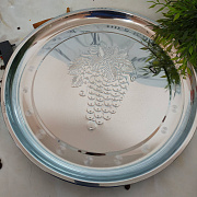 Разнос нержавеющий 36 см - 1736 ✅ базовая цена 85.99 грн. ✔ Опт ✔ Скидки ✔ Заходите! - Интернет-магазин ✅ Фортуна-опт ✅