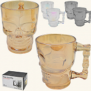 Пивной бокал "Череп" 500 мл 2 шт/наб цветной Stenson - 29800 ✅ базовая цена $5.93 ✔ Опт ✔ Скидки ✔ Заходите! - Интернет-магазин ✅ Фортуна-опт ✅