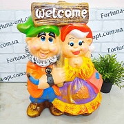 Гном пара Велком керамический 1803 ✅ базовая цена 444 грн. ✔ Опт ✔ Скидки ✔ Заходите! - Интернет-магазин ✅ Фортуна-опт ✅