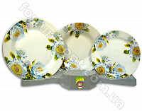 Набор тарелок 18 предметов Elina EL -1110D ✅ базовая цена 592.58 грн. ✔ Опт ✔ Скидки ✔ Заходите! - Интернет-магазин ✅ Фортуна-опт ✅