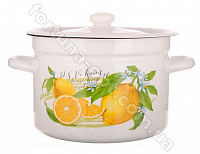 Кастрюля эмалированная 4,5л 1615/2 Лимон ✅ базовая цена 202.97 грн. ✔ Опт ✔ Скидки ✔ Заходите! - Интернет-магазин ✅ Фортуна-опт ✅