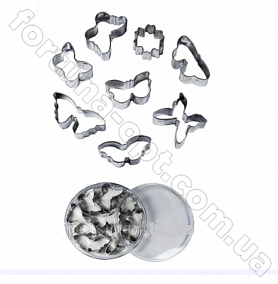 Форма для печенья металлическая - 268790 - 8 шт ✅ базовая цена $3.81 ✔ Опт ✔ Скидки ✔ Заходите! - Интернет-магазин ✅ Фортуна-опт ✅