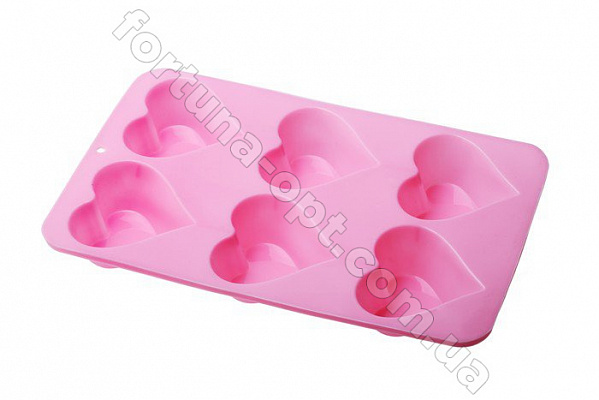 Форма силиконовая Сердце Empire EM - 9826 ✅ базовая цена $1.59 ✔ Опт ✔ Скидки ✔ Заходите! - Интернет-магазин ✅ Фортуна-опт ✅