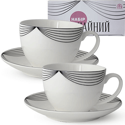 Набор чайный 12 пр 280 мл Жардин 1753-5 ✅ базовая цена 396.28 грн. ✔ Опт ✔ Скидки ✔ Заходите! - Интернет-магазин ✅ Фортуна-опт ✅