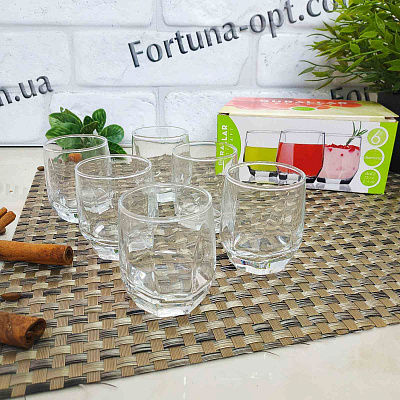 Рюмки "Диа" 6шт/набор 80 мл 15747 ✅ базовая цена 102.57 грн. ✔ Опт ✔ Скидки ✔ Заходите! - Интернет-магазин ✅ Фортуна-опт ✅