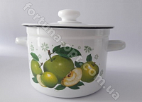 Кастрюля эмалированная 3,0 л 1612/2  Яблочный сок ✅ базовая цена 162.29 грн. ✔ Опт ✔ Скидки ✔ Заходите! - Интернет-магазин ✅ Фортуна-опт ✅