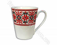 Чашка керамическая вышиванка Elina EL - 3164 300 мл ✅ базовая цена 24.40 грн. ✔ Опт ✔ Скидки ✔ Заходите! - Интернет-магазин ✅ Фортуна-опт ✅