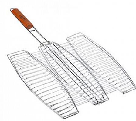 Барбекю для рыбы тройная Stenson MH - 0089 ✅ базовая цена $4.62 ✔ Опт ✔ Скидки ✔ Заходите! - Интернет-магазин ✅ Фортуна-опт ✅