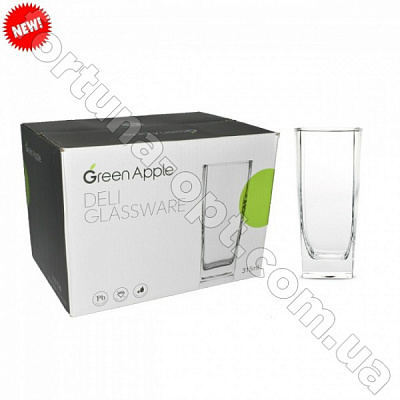 Стаканы Квадратное дно 6 шт/наб 315 мл низкие - 6211 ✅ базовая цена 98.98 грн. ✔ Опт ✔ Скидки ✔ Заходите! - Интернет-магазин ✅ Фортуна-опт ✅