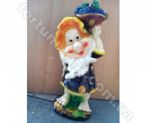 Гном с виноградом ✅ базовая цена 166 грн. ✔ Опт ✔ Скидки ✔ Заходите! - Интернет-магазин ✅ Фортуна-опт ✅