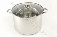 Кастрюля из нержавеющей стали А-Плюс - 1394 - 15,5 литров ✅ базовая цена $26.64 ✔ Опт ✔ Скидки ✔ Заходите! - Интернет-магазин ✅ Фортуна-опт ✅