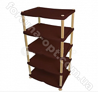 Обувная полка на 5 ярусов Бежево-коричневая  0732 ✅ базовая цена 303.70 грн. ✔ Опт ✔ Скидки ✔ Заходите! - Интернет-магазин ✅ Фортуна-опт ✅