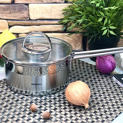 Ковш Bergner BG - 6307 - 1,35 л ✅ базовая цена $18.13 ✔ Опт ✔ Скидки ✔ Заходите! - Интернет-магазин ✅ Фортуна-опт ✅