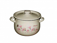 Кастрюля эмалированная 2,4л 1711/2 грушеподобная Магнолия ✅ базовая цена 171.68 грн. ✔ Опт ✔ Скидки ✔ Заходите! - Интернет-магазин ✅ Фортуна-опт ✅