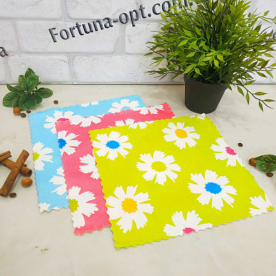 Салфетка микрофибра Весенняя 25х25см 0408 ✅ базовая цена 10.14 грн. ✔ Опт ✔ Скидки ✔ Заходите! - Интернет-магазин ✅ Фортуна-опт ✅